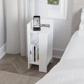 Elos Modern Bedside Table Left Module 25cm Narrow